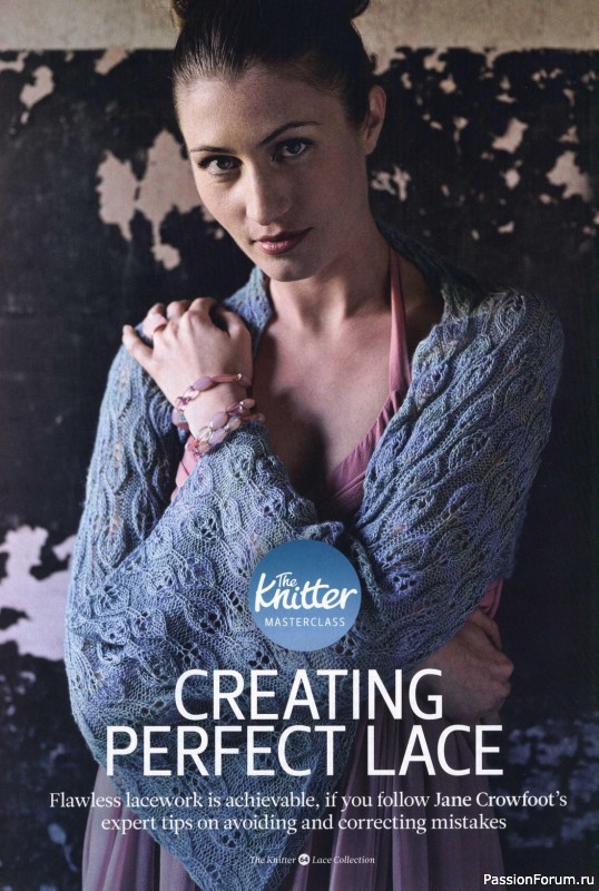 Вязаные проекты спицами в журнале «The Knitter. Lace Collection 2012»