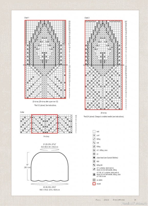 Коллекция проектов для рукодельниц в журнале «PieceWork - Fall 2023»