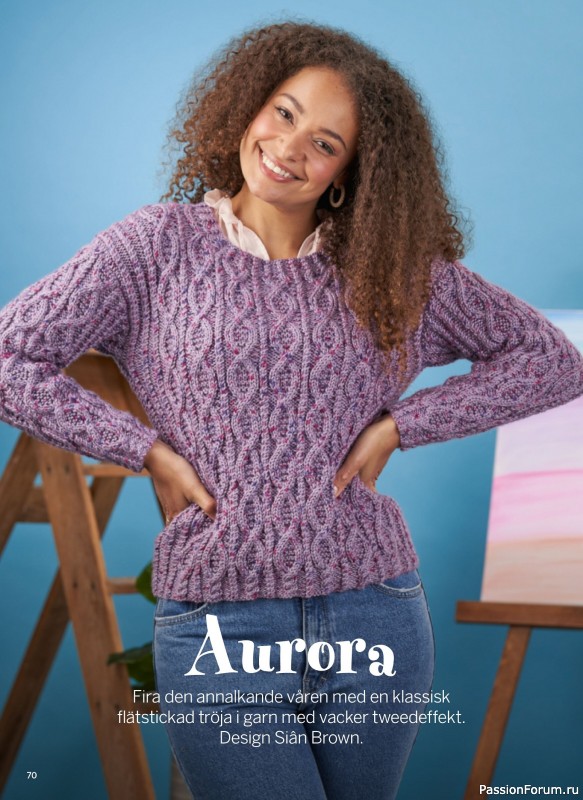 Коллекция проектов в журнале «Sticka & Virka - Februari 2025»