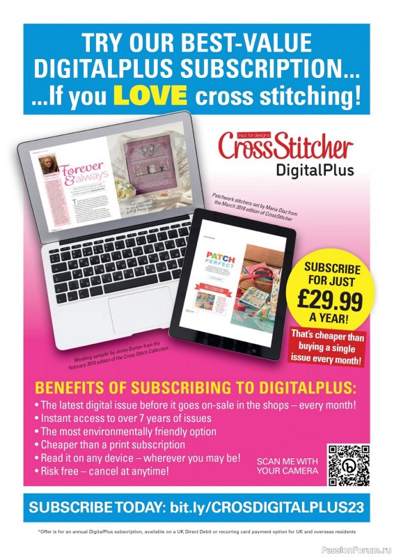 Коллекция вышивки в журнале «CrossStitcher №392 2023»