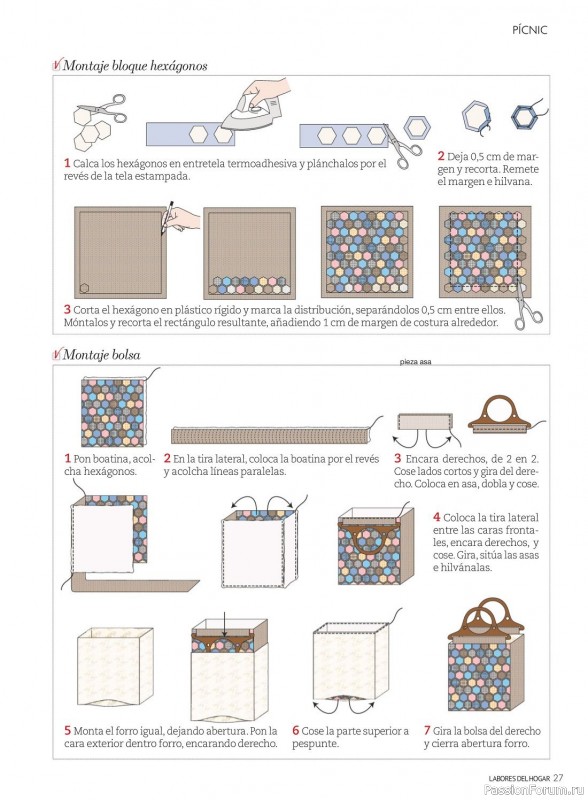 Коллекция проектов для рукодельниц в журнале «Labores del hogan №760 2023»