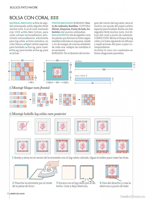 Коллекция проектов для рукодельниц в журнале «Labores del hogar №775 2024»