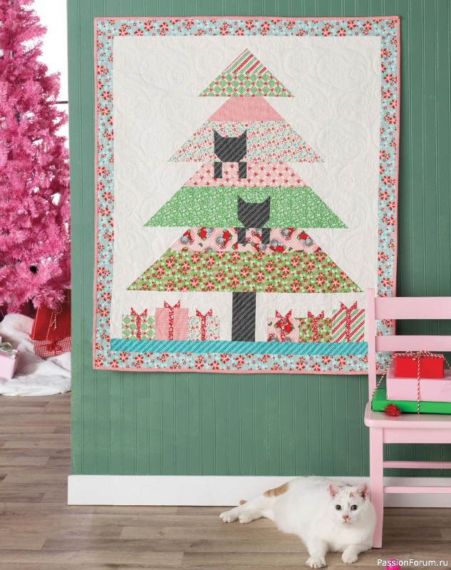 Коллекция проектов для рукодельниц в журнале «Quilter's World Special Edition - Christmas 2024»