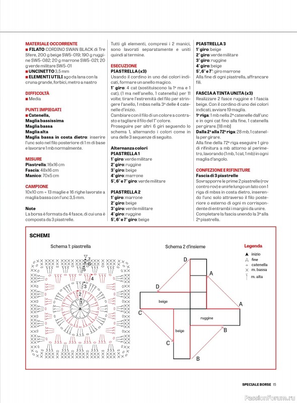 Вязаные проекты крючком в журнале «L'Uncinetto Di Gio Plus №10 2025»