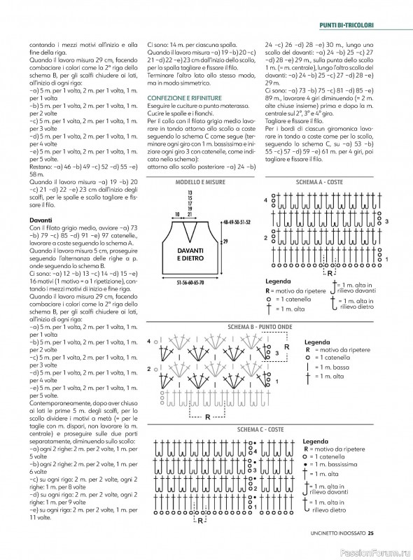 Вязаные проекты в журнале «Uncinetto Indossato №9 2025»