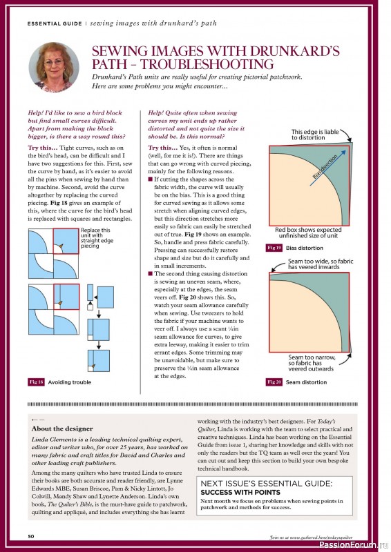 Коллекция проектов для рукодельниц в журнале «Today's Quilter №119 2024»