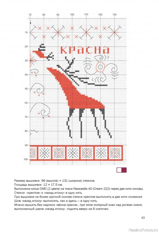 Коллекция вышивки в журнале «Русские узоры»