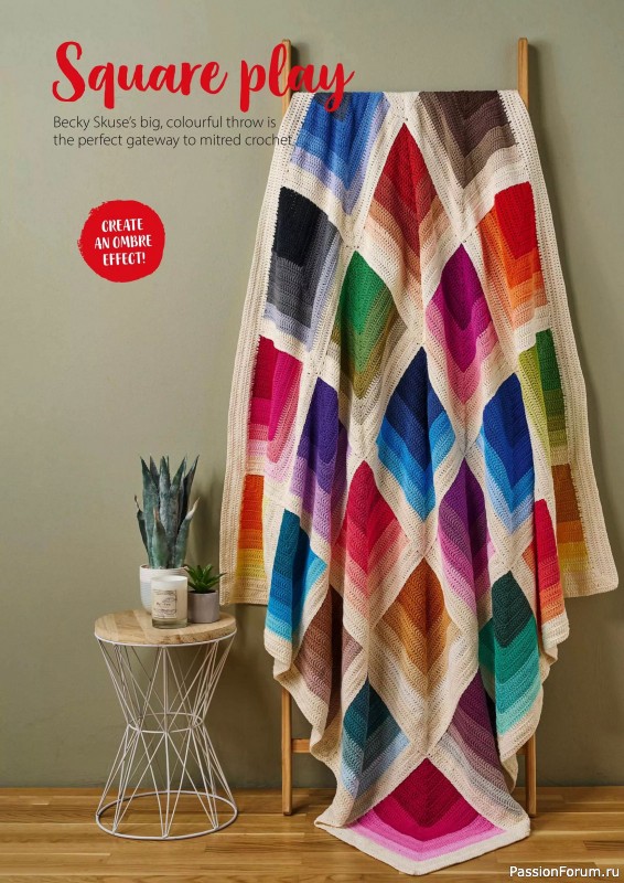 Вязаные проекты крючком в журнале «Simply Crochet №164 2025»