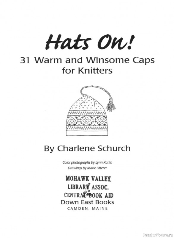 Вязаные проекты в книге «Hats on!»