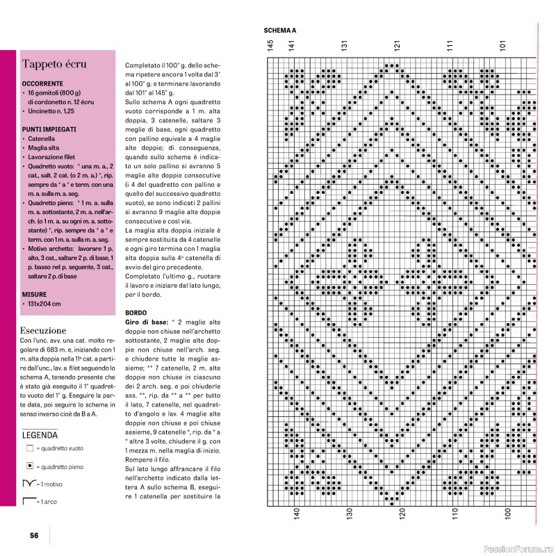 Вязаные проекты в журнале «Uncinetto Manuale Filet №15 2024»