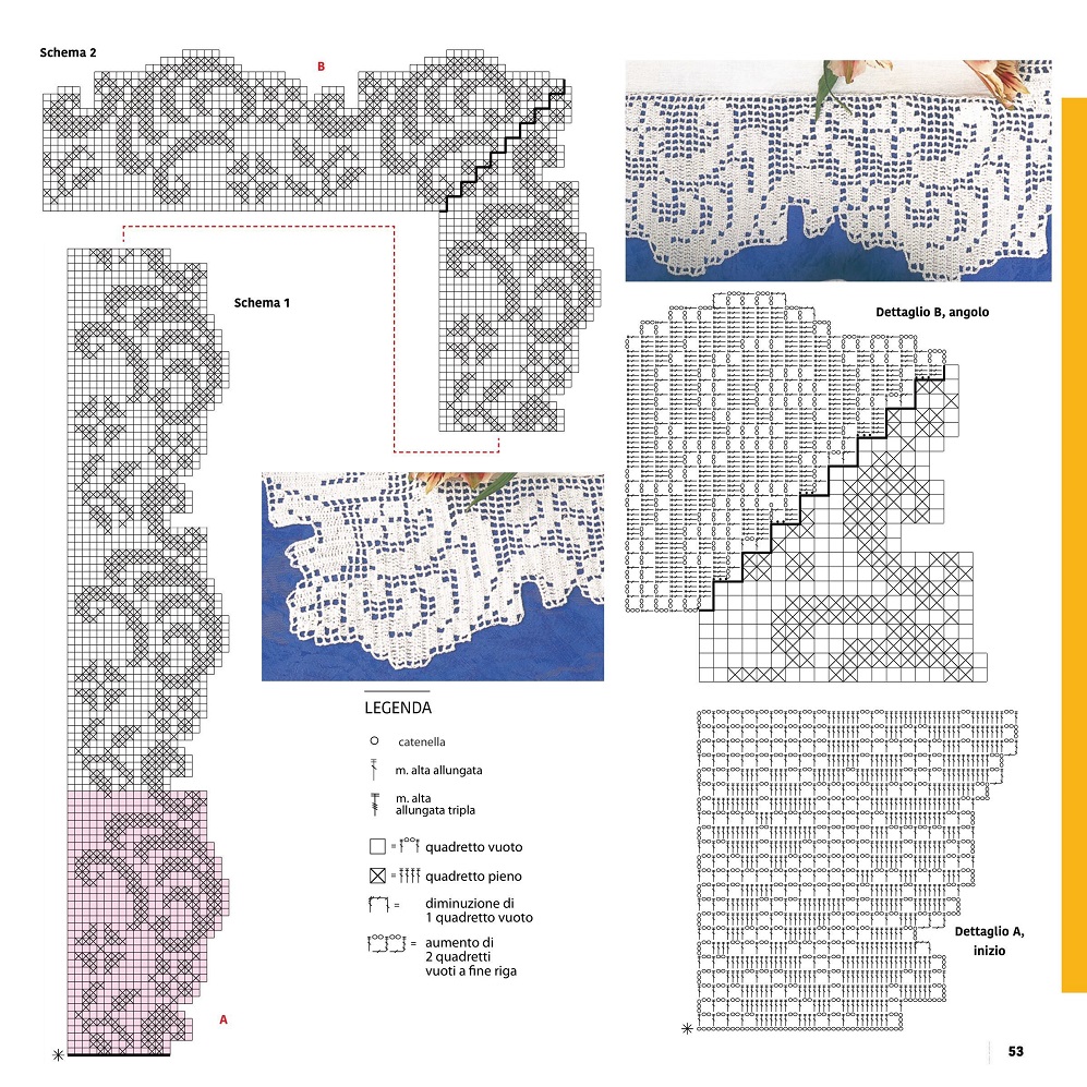 Журнал "Uncinetto Manuale Filet" №4 2021