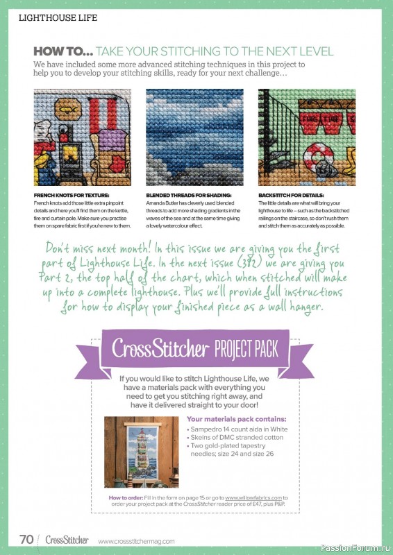 Коллекция вышивки крестиком в журнале «CrossStitcher №381 2022»