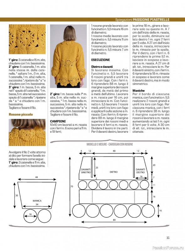 Вязаные модели в журнале «La Nuova Maglia №31 2023»