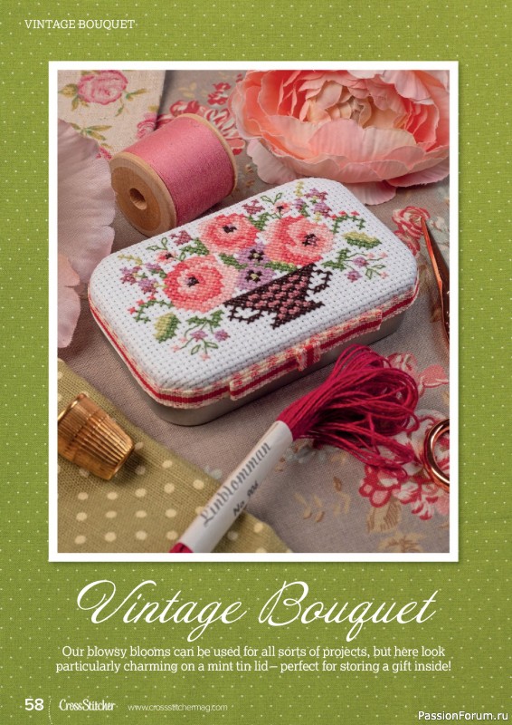 Коллекция вышивки в журнале «CrossStitcher №421 2025»