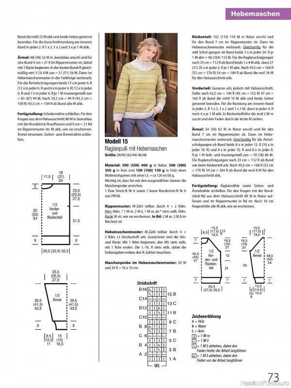 Вязаные проекты в журнале «Meine Strickmode MS165 2024»