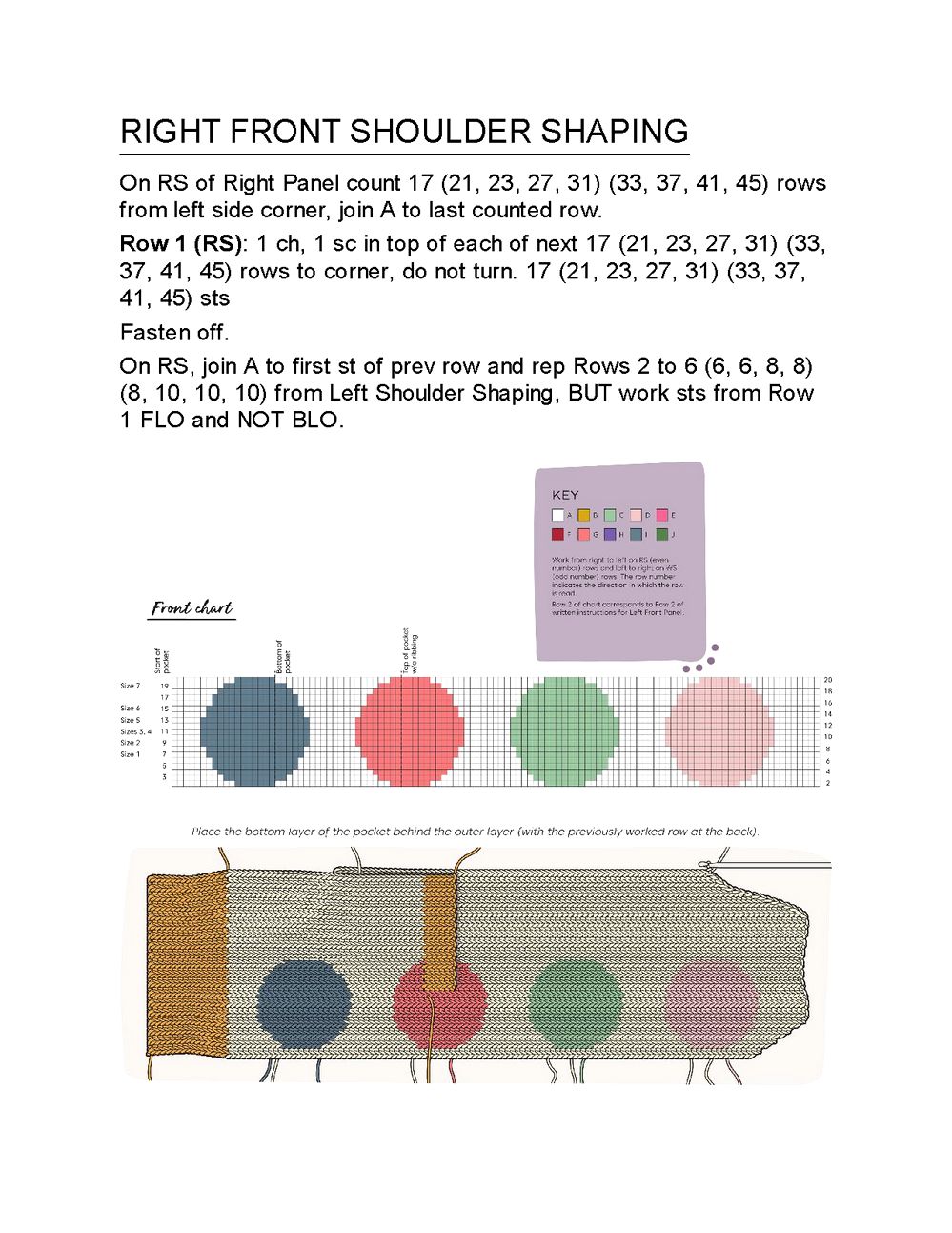 Коллекция проектов крючком в книге «Colorful Crochet Knitwear»