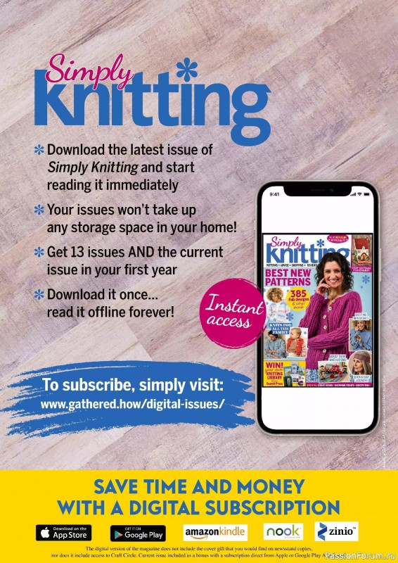Вязаные проекты крючком в журнале «Simply Knitting №263 2025»