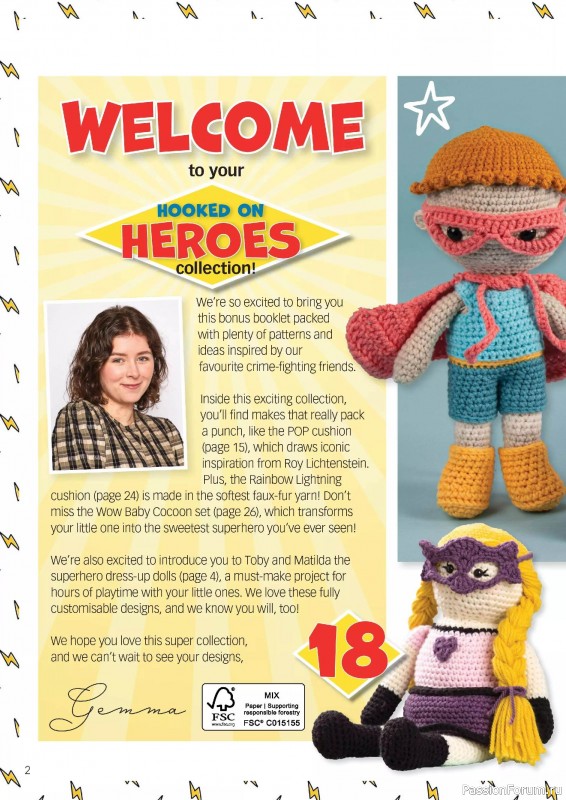 Вязаные проекты крючком в журнале «Crochet Now №122 2025»