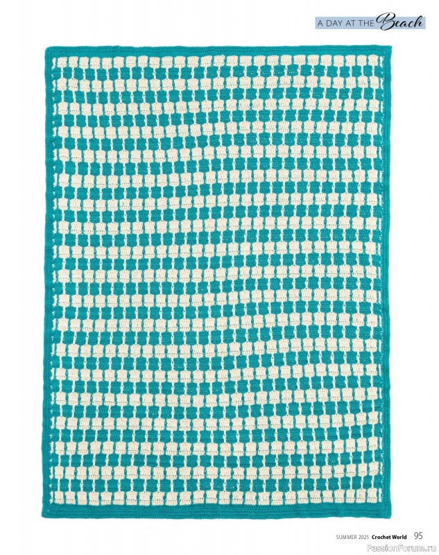 Вязаные проекты крючком в журнале «Crochet World - Summer 2025»