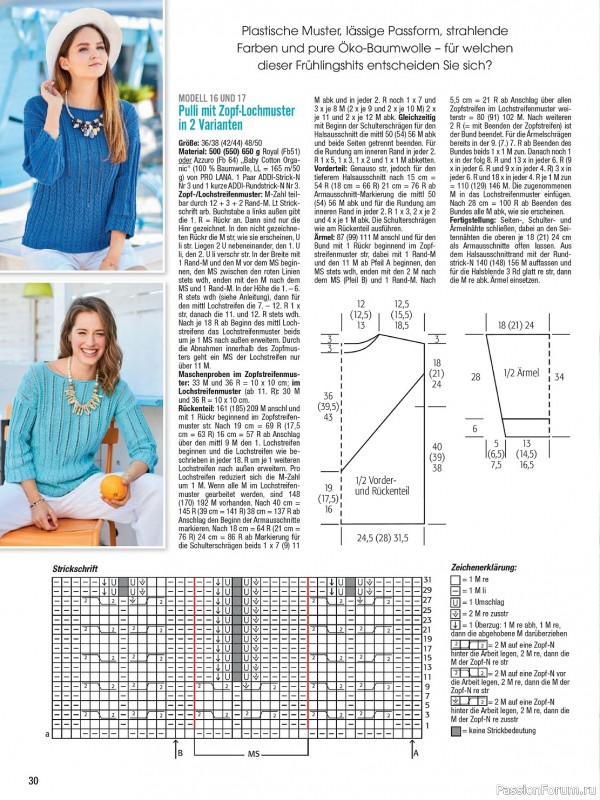 Вязаные проекты в журнале «Meine Strickmode Sonderheft MS144 2024»