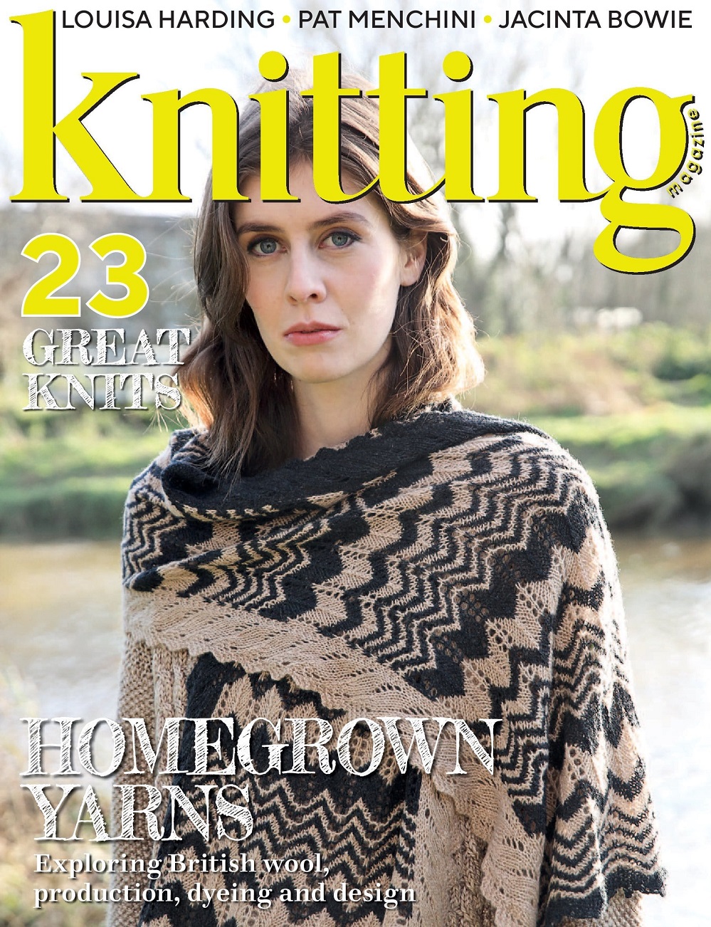 Вязаные модели спицами в журнале «Knitting №228 2022»