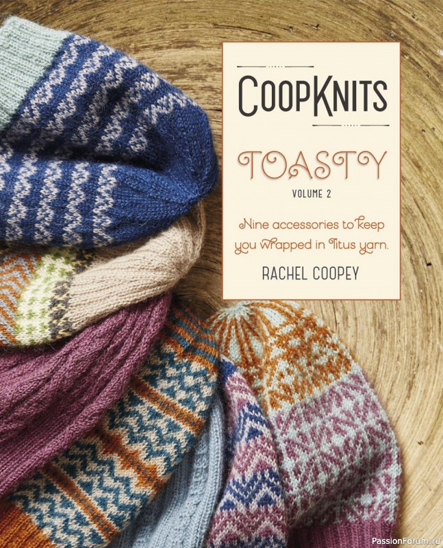 Коллекция моделей шапок в книге «Coop Knits Toasty - Volume 1-2»