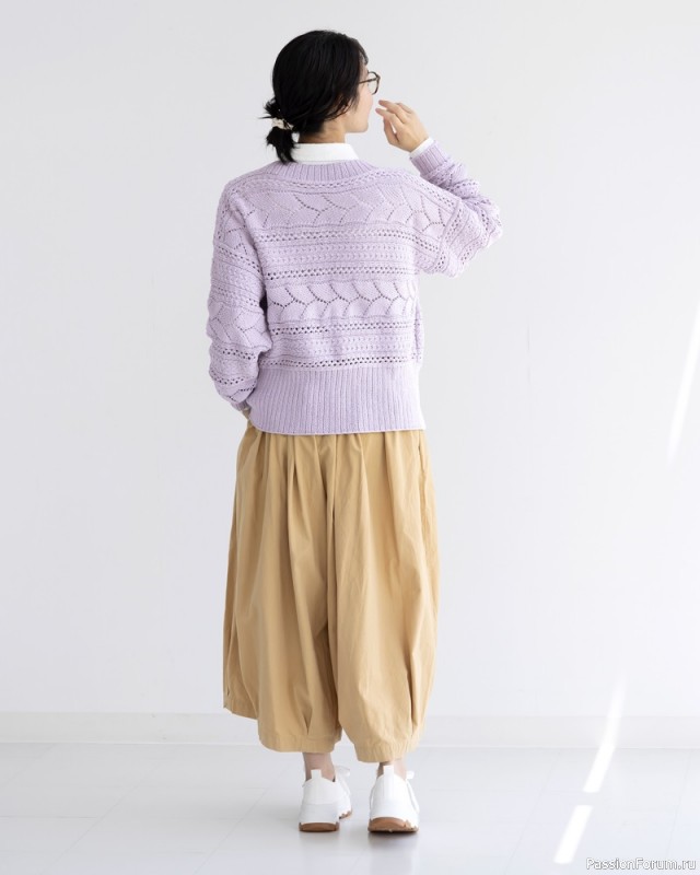 Вязаные модели в журнале «Knit Ange - Spring 2025»