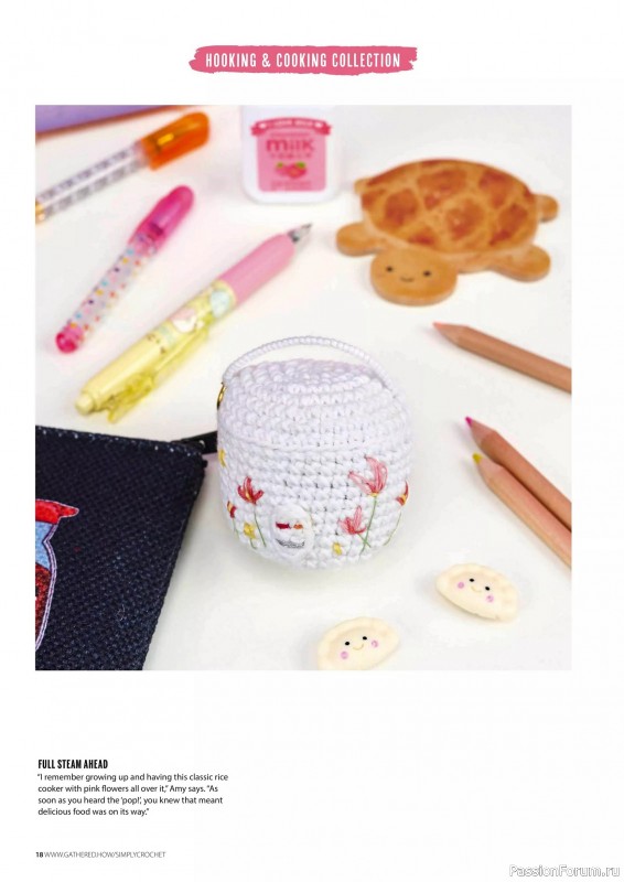 Вязаные проекты крючком в журнале «Simply Crochet №164 2025»