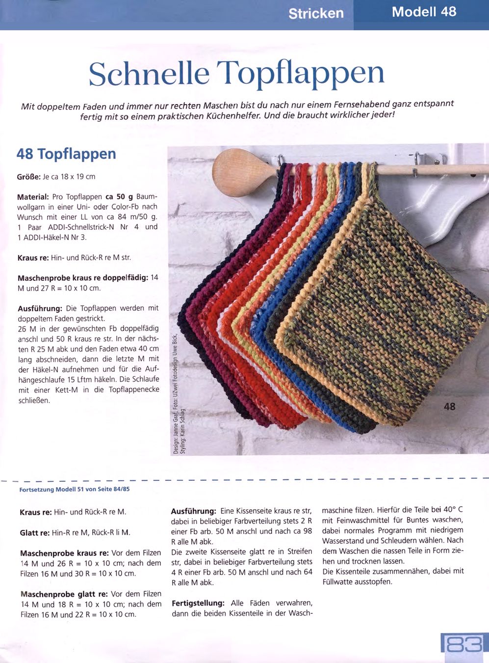 Geschenke Stricken & Hakeln HU031 2021