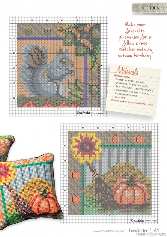 Коллекция вышивки в журнале «CrossStitcher №414 2024»