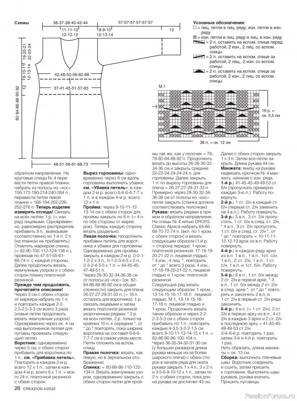 Вязаные модели в журнале «Creazion №4 2022»