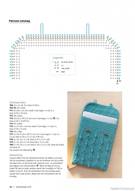 Вязаные проекты крючком в журнале «Aan de Haak №55 2024»