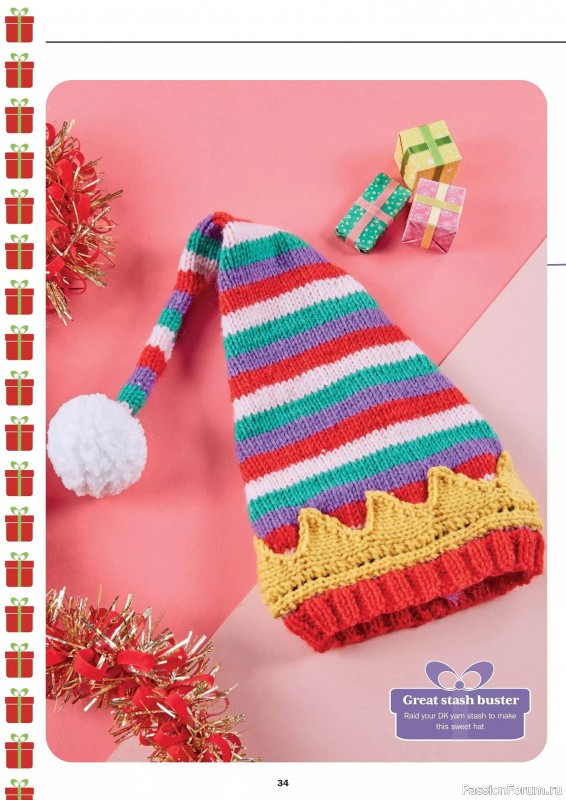 Вязаные проекты в журнале «Christmas Knit»