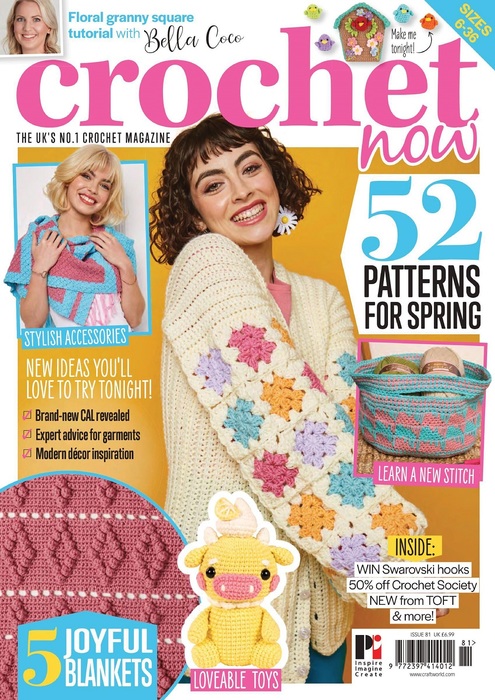 Вязаные проекты в журнале «Crochet Now №81 2022»