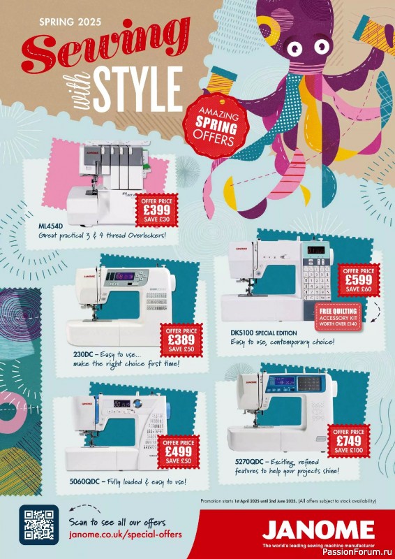 Коллекция проектов для рукодельниц в журнале «Love Patchwork & Quilting №150 2025»