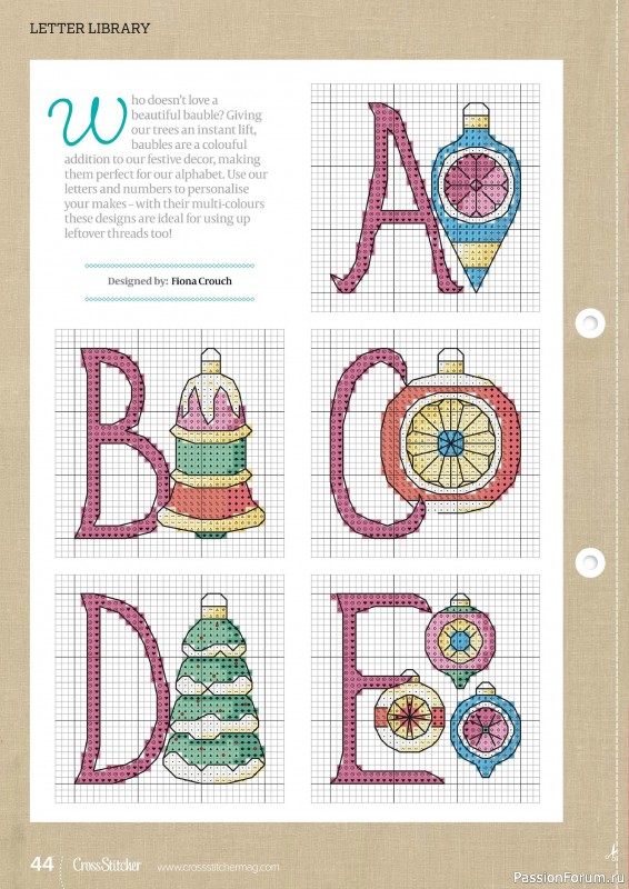 Коллекция вышивки в журнале «CrossStitcher №416 2024»