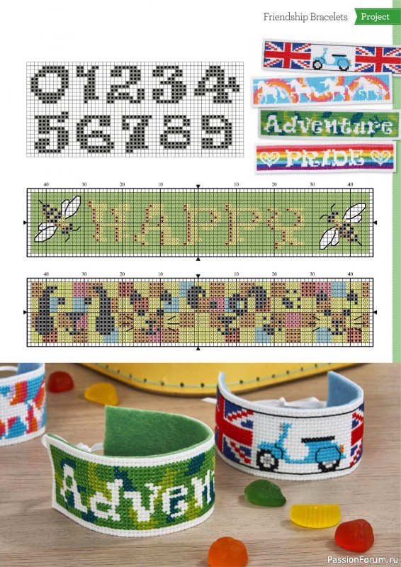 Коллекция вышивки в журнале «The World of Cross Stitching №333 2023»