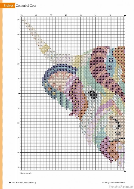 Коллекция вышивки в журнале «The World of Cross Stitching 342 2024»