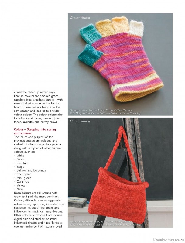 Вязаные модели спицами в журнале «Australian Knitting – Vol.16 №3 2024»