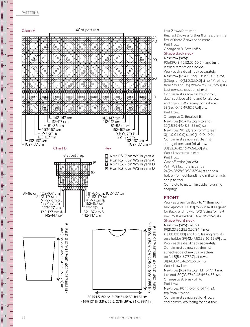 Модные вязаные изделия в журнале "Knitting" №225 2021