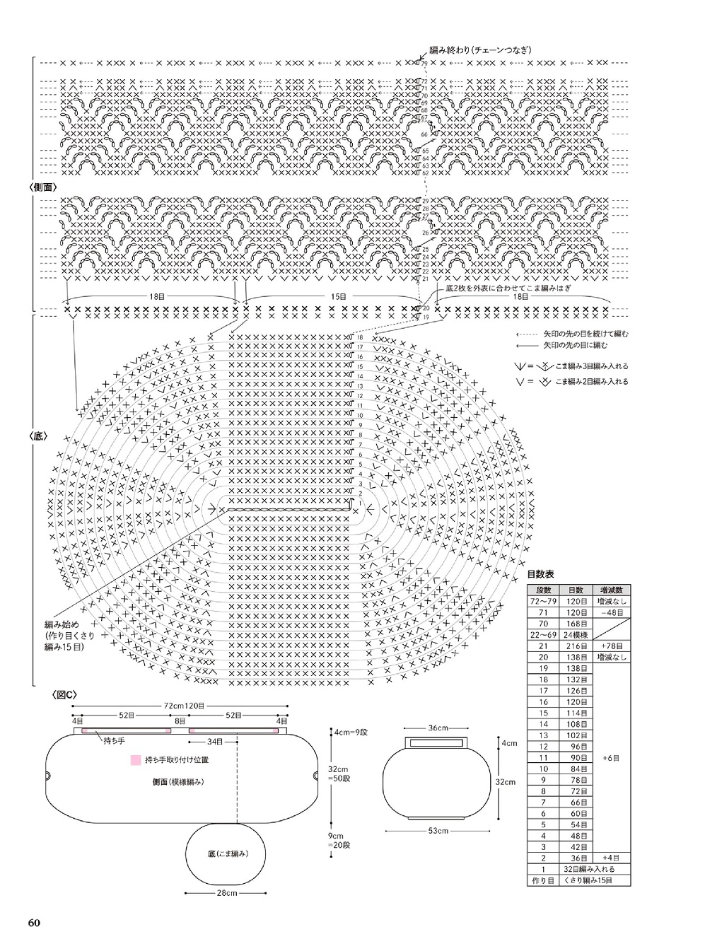 Сумки крючком в японском журнале "30 Crochet bags" 2021