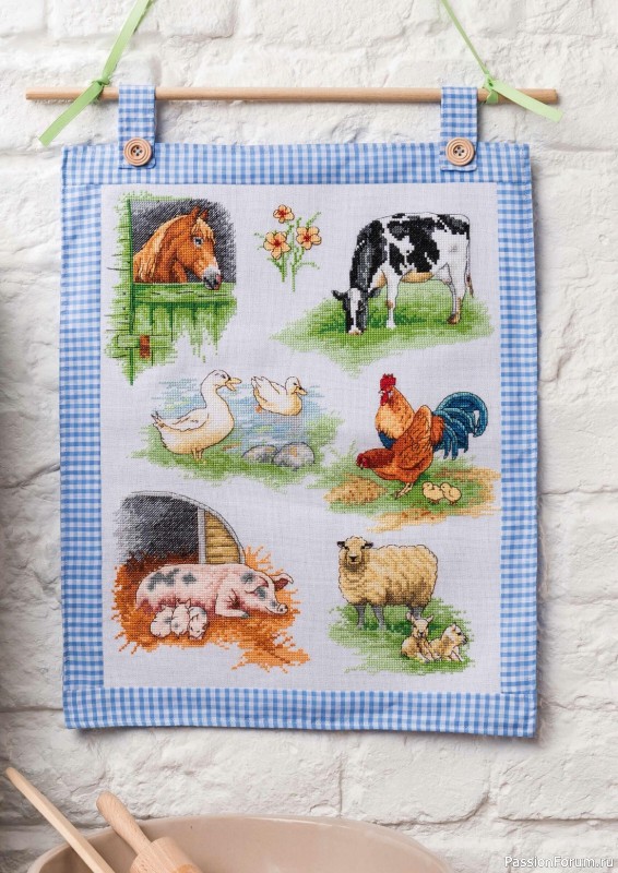 Коллекция вышивки в журнале «Cross Stitch Gold - Animal Collection 2023»