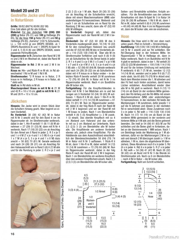 Вязаные модели для детей в журнале «Baby Strick №4 2024»