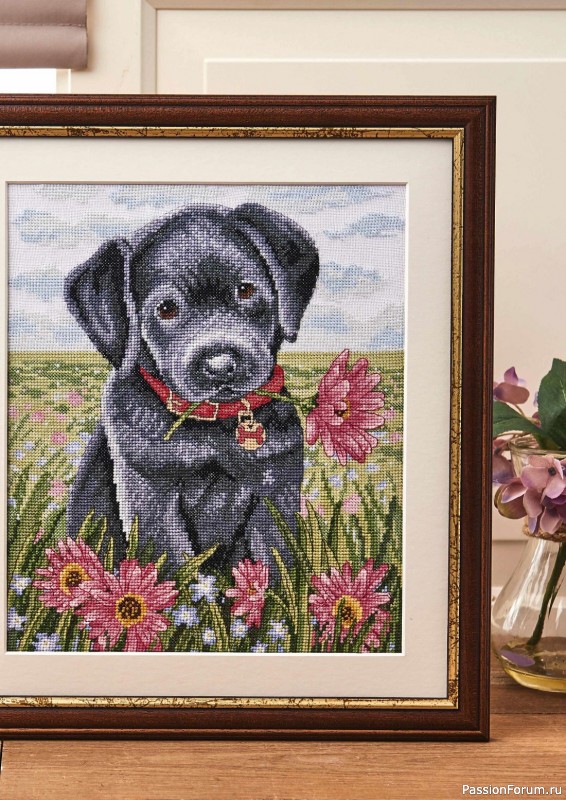 Коллекция вышивки в журнале «Cross Stitch Gold - Animal Collection 2023»