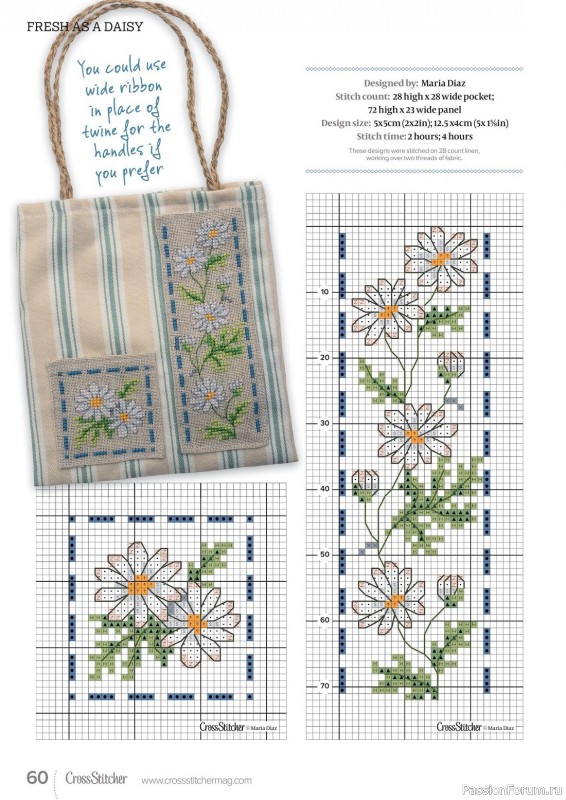 Коллекция вышивки в журнале «CrossStitcher №396 2023»