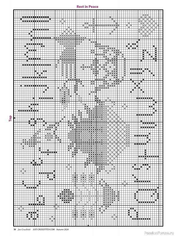 Коллекция вышивки в журнале «Just CrossStitch - Autumn 2024»