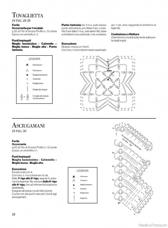 Вязаные проекты крючком в журнале «Profilo Uncinetto №7 2025»