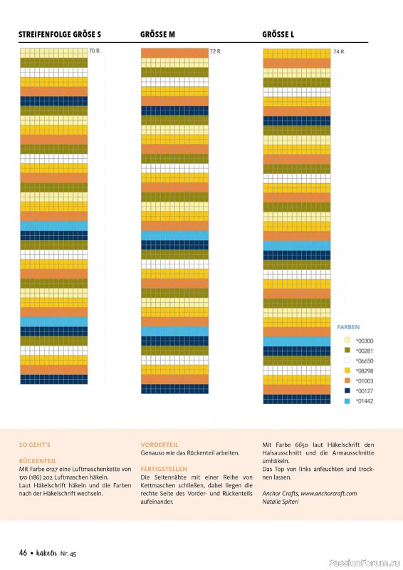 Вязаные проекты в журнале «Hakeln das MaschenMagazin №45 2024»