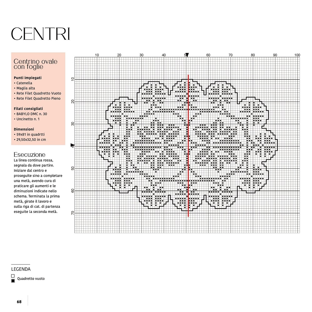 Журнал "Uncinetto Manuale Filet" №4 2021