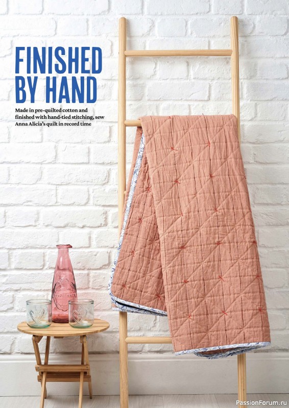 Коллекция проектов для рукодельниц в журнале «Mollie Makes - Simple Sewing 2025»